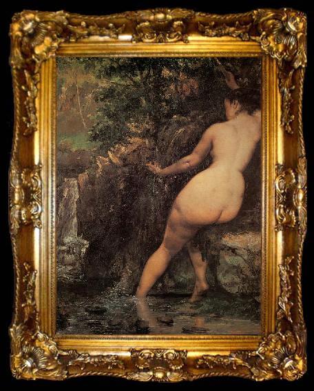 framed  Gustave Courbet The Source, ta009-2